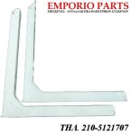 Βάση κλιματιστικού τοίχου (γωνία) μεγάλη σετ γιά 1 μηχάνημα, 18000 - 24000 BTU (λευκή, χωρίς κόληση)